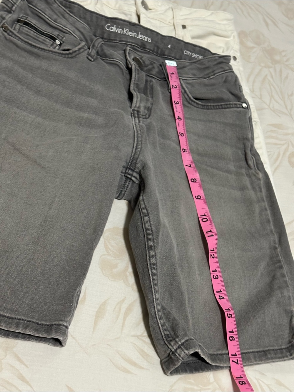 Calvin Klein Women’s  Gray Denim shorts